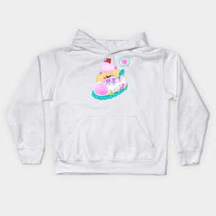 Cake Dog Kids Hoodie